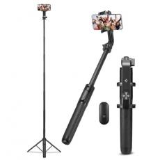 Spigen - Spigen Bluetooth Selfie Stick Tripod - Svart