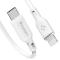 Spigen - Spigen Vggladdare Med USB-C Till Lightning Kabel - Vit