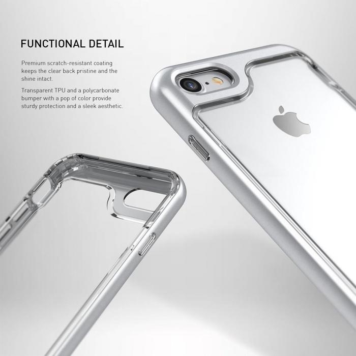 UTGATT5 - Caseology Skyfall Skal till Apple iPhone 7/8/SE 2020 - Silver