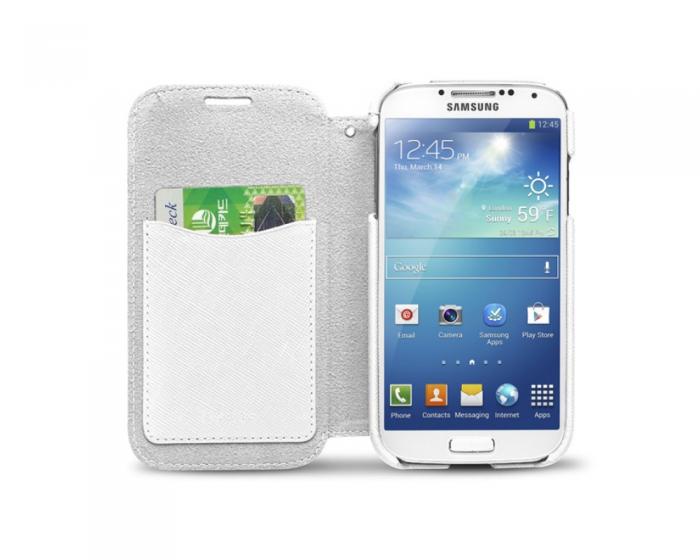 UTGATT4 - Zenus Prestige Minimal Diary vska till Samsung Galaxy S4 i9500 - Vit
