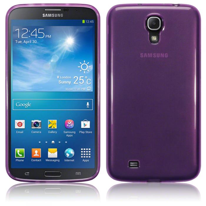 UTGATT4 - FlexiSkal till Samsung Galaxy Mega i9200 (Lila)