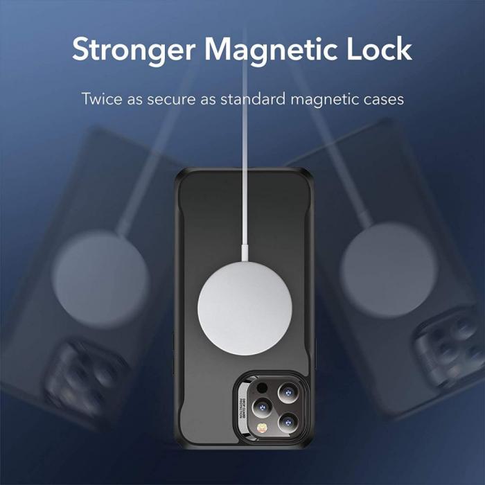 UTGATT5 - ESR - Ch Halolock Magsafe iPhone 12 Pro Max - Jelly Svart