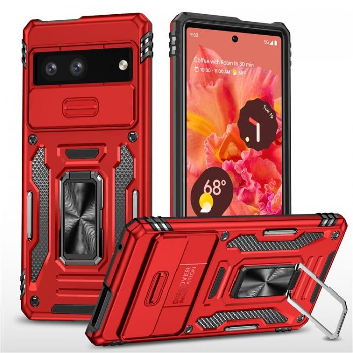 A-One Brand - Google Pixel 7A Mobilskal Shockproof Armor - Rd