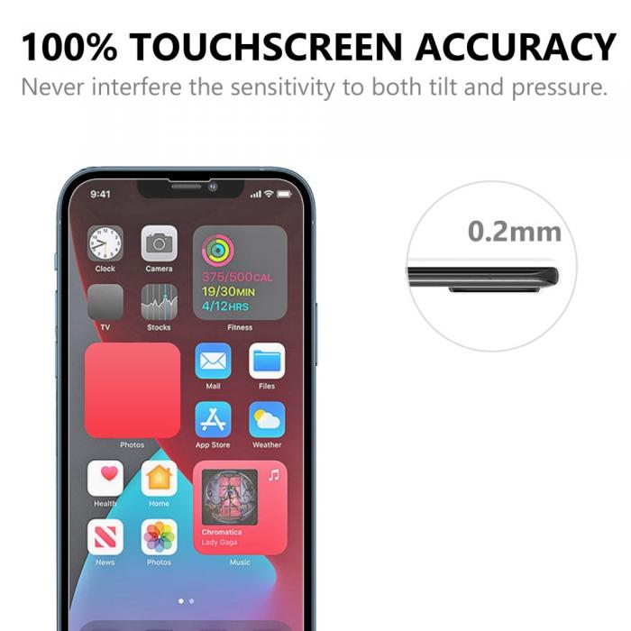 A-One Brand - [1-PACK] iPhone 15 Plus Hrdat Glas Skrmskydd - Clear