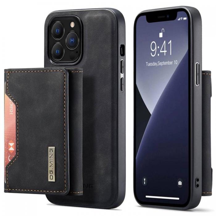 DG.MING - DG.MING iPhone 14 Pro Plnboksfodral M2 Detachable 2in1 - Svart