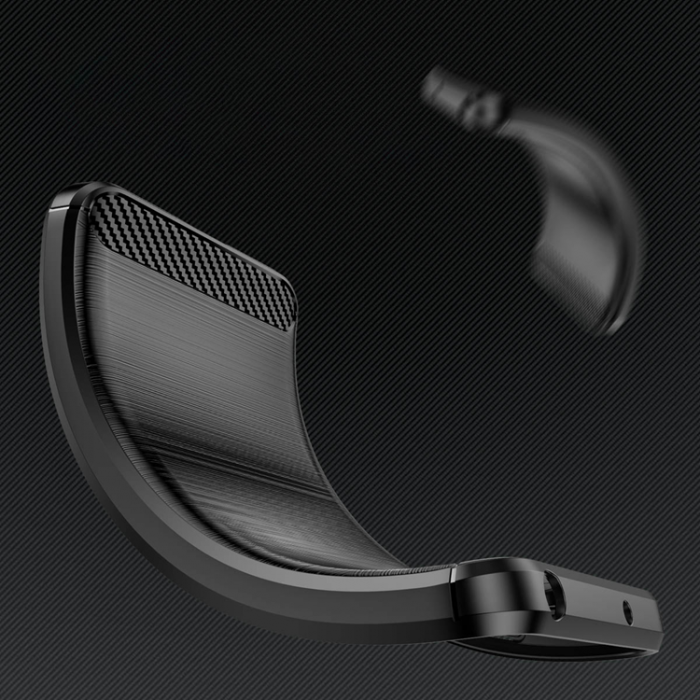 A-One Brand - Xiaomi 13 Pro Skal Carbon Silicone Flexible - Svart