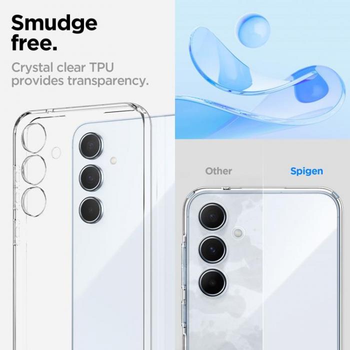 Spigen - Spigen Galaxy A55 5G Mobilskal Liquid Crystal - Clear