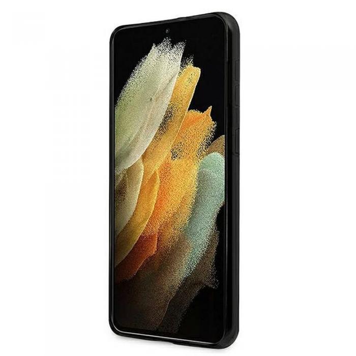 Guess - GUESS skal fr Samsung S21 Plus (Marmor / svart)
