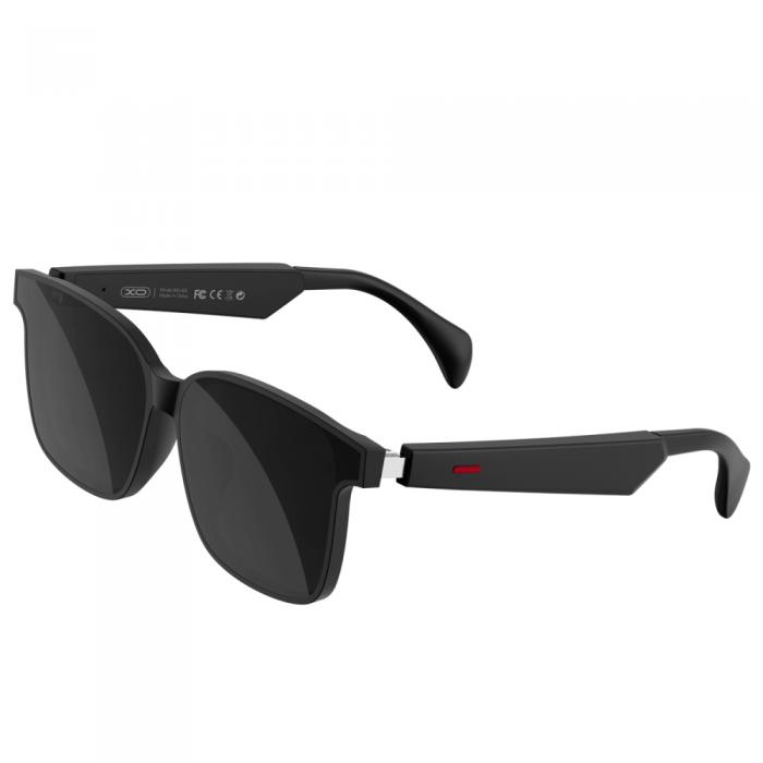 OEM - Bluetooth-solglasgon UV400 svart nylon