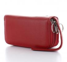 A-One Brand - Universalt Plånboksfodral med nyckelfack - Röd