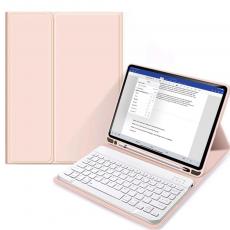 Tech-Protect - Tech-Protect iPad (2022) Fodral med Tangentboard + SC PEN - Rosa