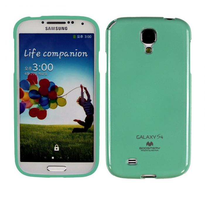 UTGATT4 - Mercury Color Pearl Jelly FlexiSkal till Samsung Galaxy S4 i9500 (Mint)