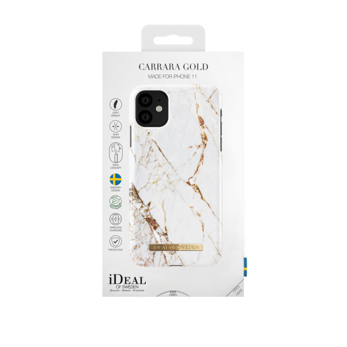 UTGATT1 - iDeal of Sweden - Skal iPhone 12 Mini - Carrara Gold