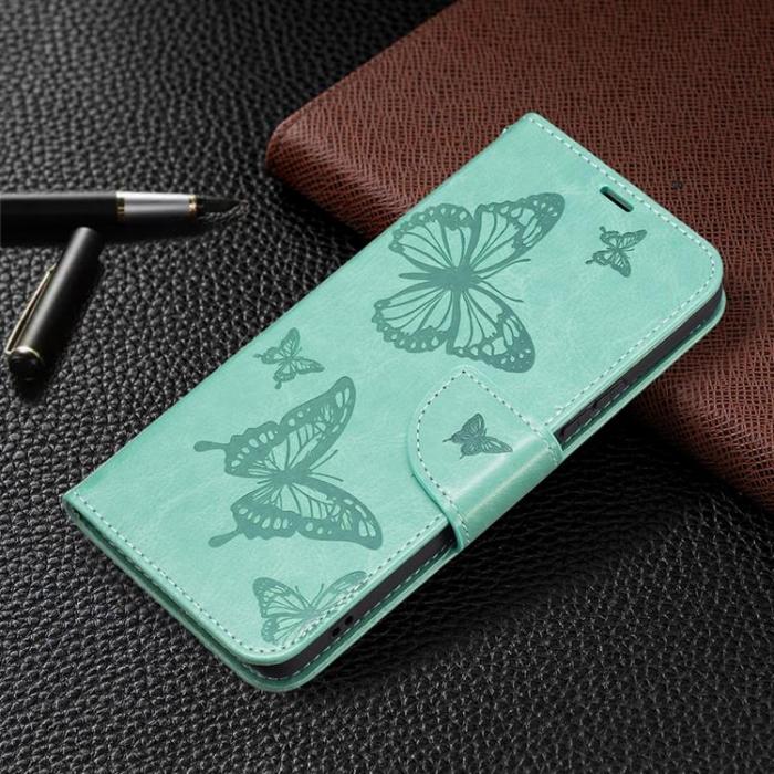 A-One Brand - Butterfly Imprinted Plnboksfodral Galaxy A53 5G - Grn