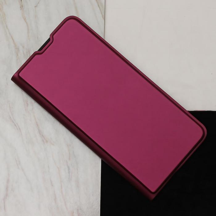 OEM - Smart Soft fodral fr Samsung Galaxy S21 FE - burgundy