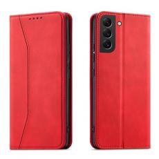 A-One Brand - Galaxy S23 Ultra Plånboksfodral Magnet Fancy - Röd