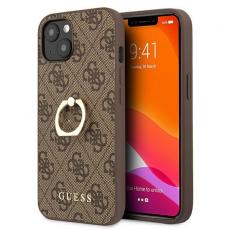Guess - Guess Ring Stand Skal iPhone 13 Mini - Brun