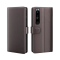 A-One Brand - Sony Xperia 1 IV Plnboksfodral kta Lder - Brun
