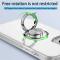 A-One Brand - iPhone 14 Plus Skal TPU Ring Kickstand - Transparent