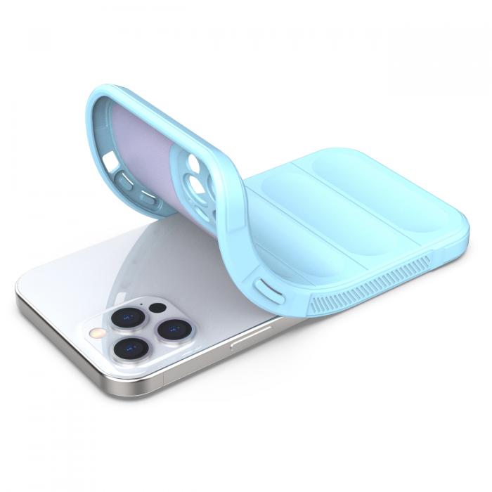 A-One Brand - iPhone 12 Pro Max Skal Magic Shield Case - Ljusbl