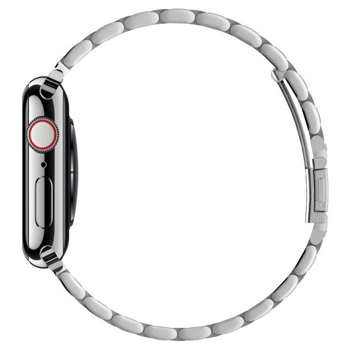 Spigen - Spigen Modern Fit Band Apple Watch 4/5/6/7/8/SE/Ultra (42/44/45/49 mm) Silver