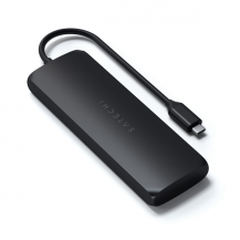 Satechi - Satechi USB-C Hybrid Med Built-in SSD Storage - Svart