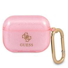 Guess - Guess Glitter Collection Skal AirPods Pro - Rosa
