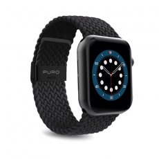 Puro - Puro One Size LOOP Armband Apple Watch 42/44 mm - Svart