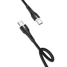 Hoco - Hoco USB-C Till USB-C Kabel PD 60W 1m - Svart