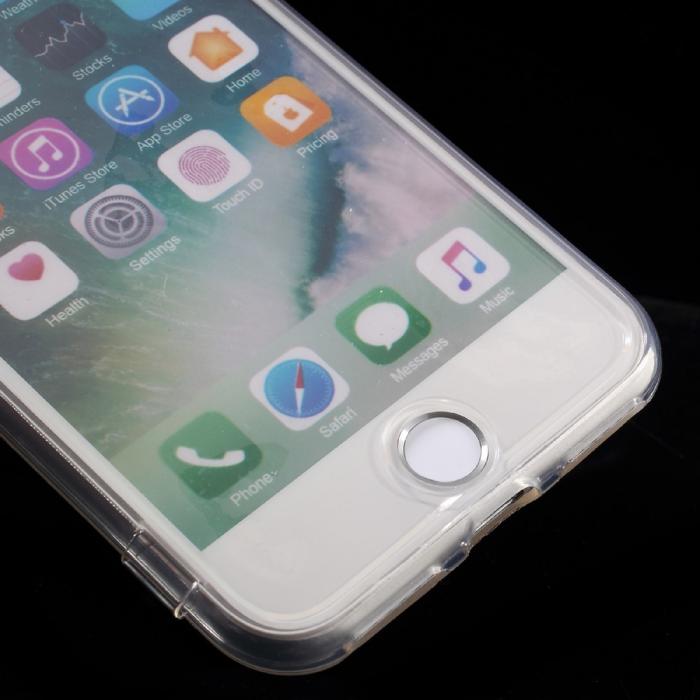 UTGATT5 - Touchable Flip till iPhone 8/7 - Transparent