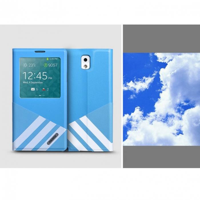 UTGATT5 - Remax Parkour Series fodral till Samsung Galaxy Note 3 N9000 (Bl)