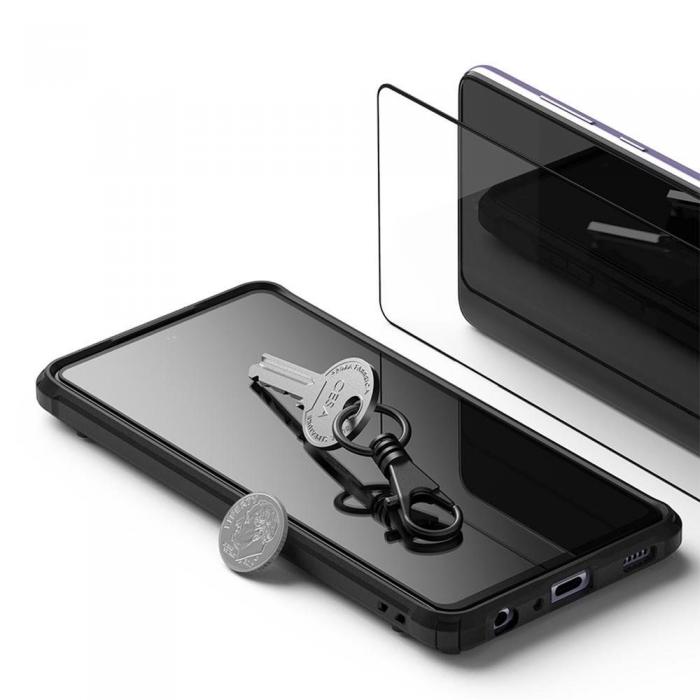 UTGATT5 - Ringke - ID FC Hrdat Glas Xiaomi Redmi Note 10 - Svart