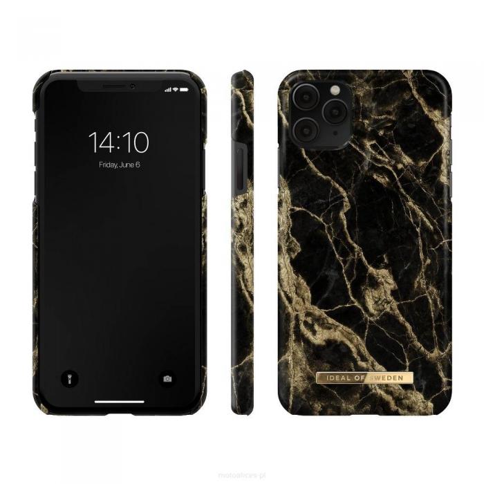 iDeal of Sweden - iDeal Fashion Skal iPhone XS Max/11 Pro Max - Golden Smoke Marble