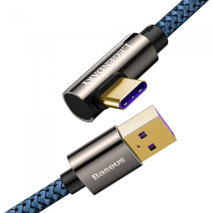UTGATT5 - Baseus Fast Charging Kabel USB-C 66W 1m - Bl