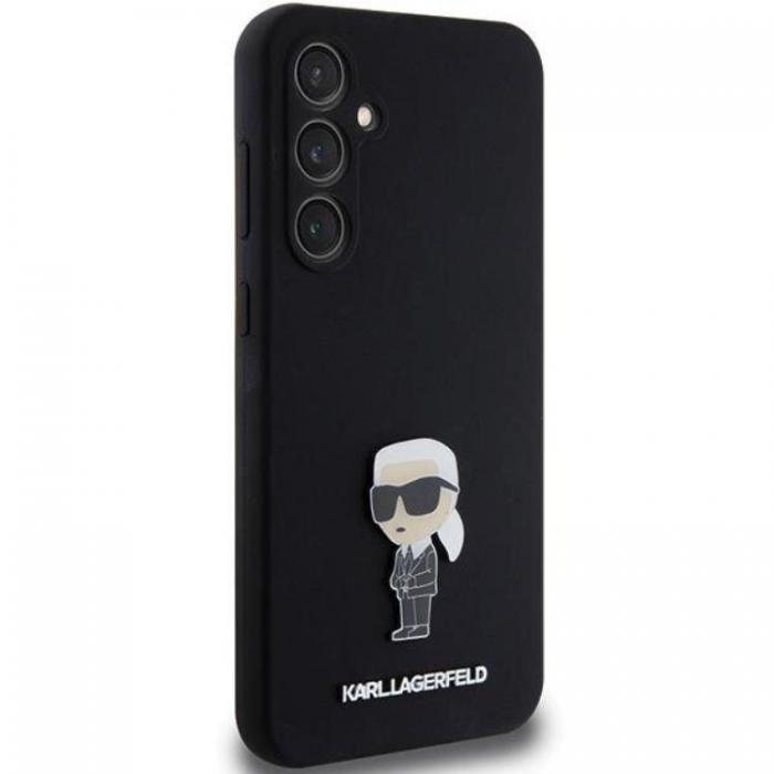 KARL LAGERFELD - Karl Lagerfeld Galaxy S23 FE Mobilskal Silikon Ikonik Metal Pin