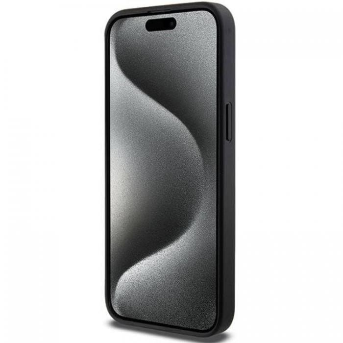 KARL LAGERFELD - KARL LAGERFELD iPhone 13 Pro Max Mobilskal Gripstand Pins - Svart