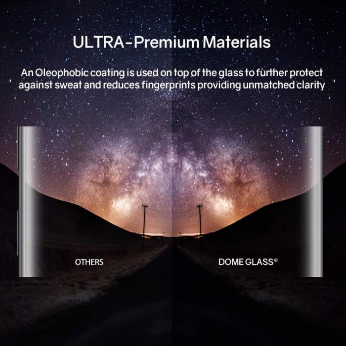 UTGATT5 - Whitestone Hrdat Glas Dome Glas Galaxy S20 Plus Clear