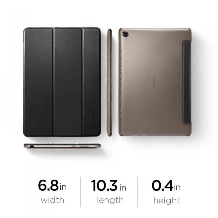 UTGATT5 - Spigen Smart Fold Huawei Mediapad M5 10.8 / M5 Pro Svart