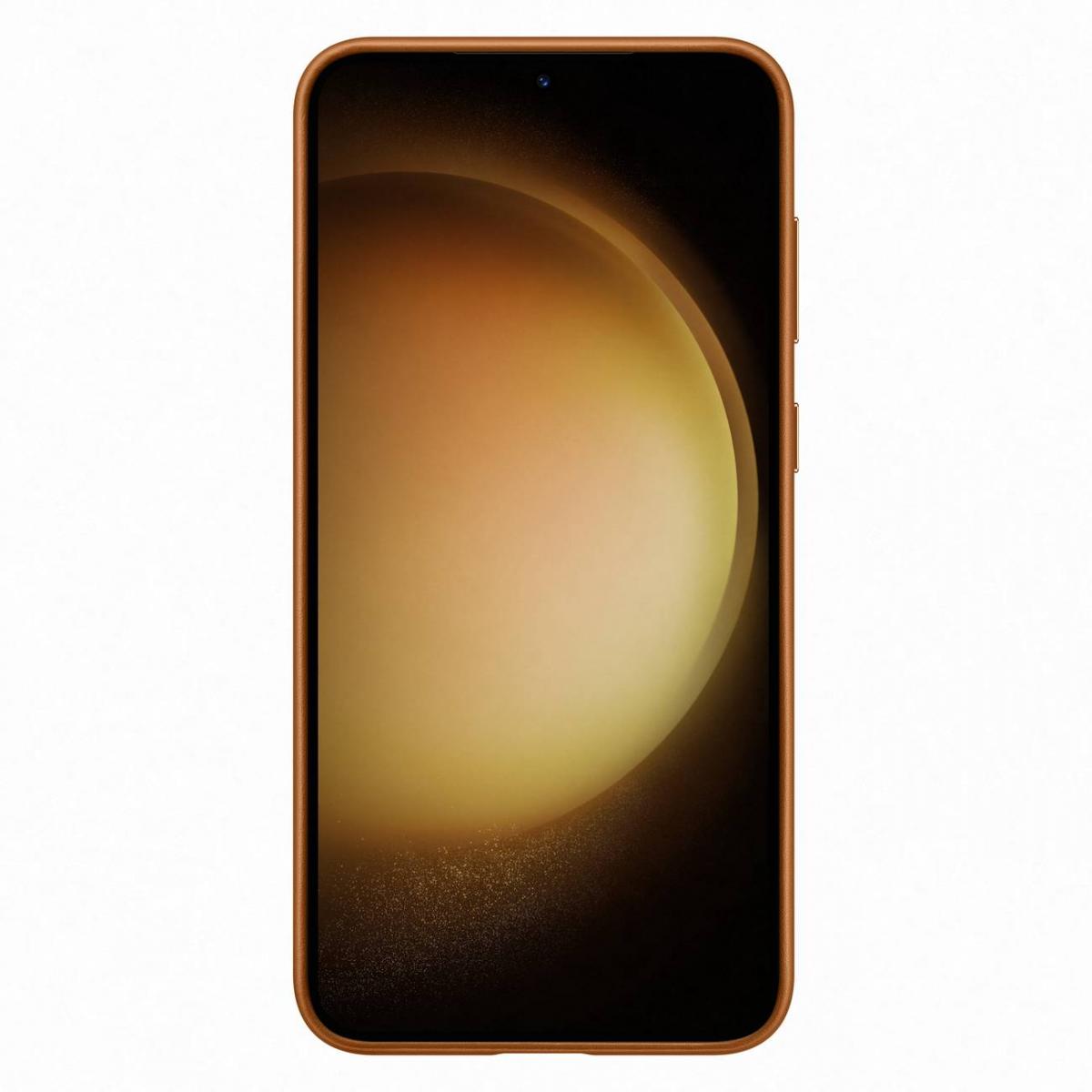 Samsung - Samsung Galaxy S23 Plus Skal Läder - Camel