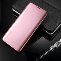 A-One Brand - Window Mirror Fodral till Samsung Galaxy S10 Plus - Roséguld