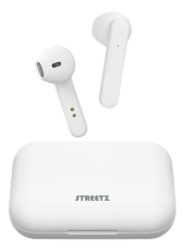 STREETZ - STREETZ True Wireless Stereo hörlurar med laddningsetui, semi-in-ear, BT 5