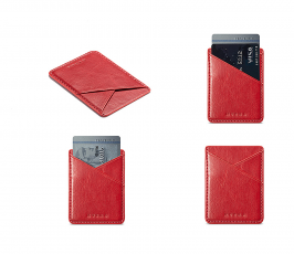MUXMA - Muxma Korthållare för smartphones - Röd