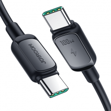 Joyroom - Joyroom USB-C till USB-C Kabel 100W 1.2m - Svart