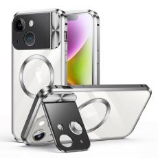 Boom of Sweden - BOOM iPhone 14 Mobilskal Magsafe Metall Frame - Silver