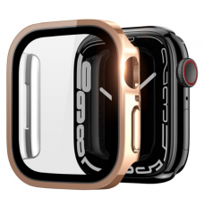 Dux Ducis - DUX DUCIS Apple Watch 7/8 (41mm) Skal Electroplated PC - Rosa Guld