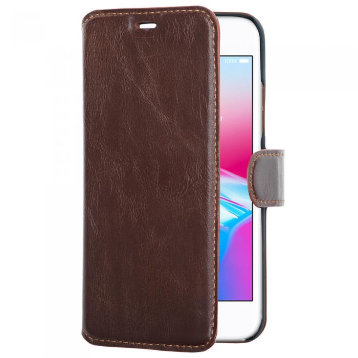 UTGATT5 - Champion Slim Wallet Case iPhone 7/8/SE 2020 Brun