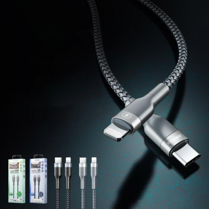 UTGATT4 - Remax Sury 2 Series Kabel Wire USB-C Svart
