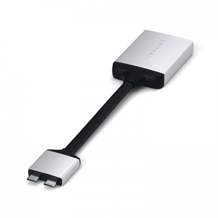 UTGATT1 - Satechi USB-C dubbel HDMI Adapter - Silver