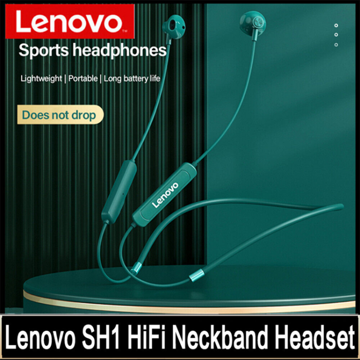 Lenovo - Lenovo Thinkplus SH1 Trdlsa Nackbands Hrlurar - Svart