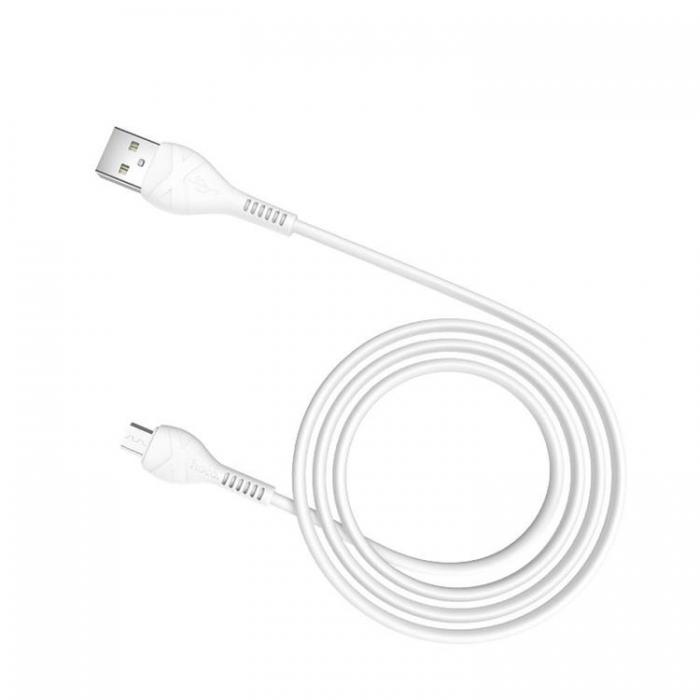 UTGATT1 - Hoco Cool Micro USB Kabel 1 m - Vit